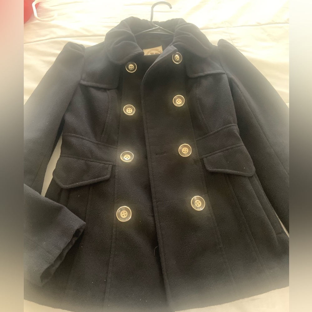 Teens jacket in black size XS